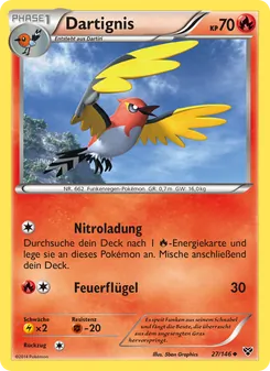 Dartignis, Karte 27 aus XY
