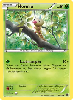 Hornliu, Karte 3 aus XY