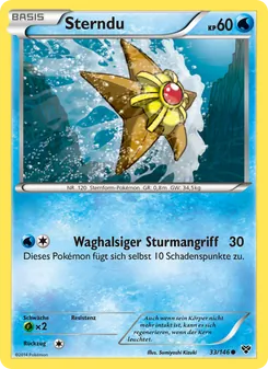 Sterndu, Karte 33 aus XY
