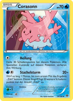 Corasonn, Karte 36 aus XY
