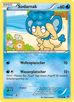Sodamak, Karte 37 aus XY