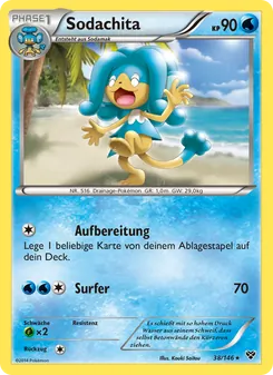 Sodachita, Karte 38 aus XY