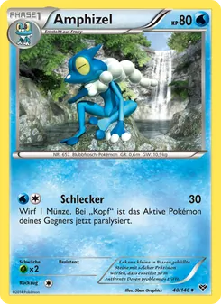 Amphizel, Karte 40 aus XY