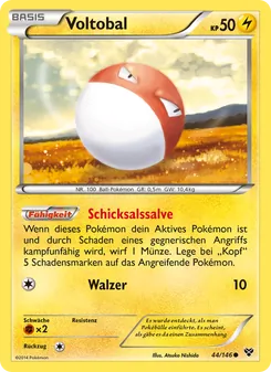 Voltobal, Karte 44 aus XY
