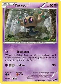Paragoni, Karte 54 aus XY