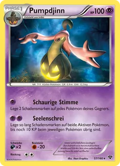 Pumpdjinn, Karte 57 aus XY