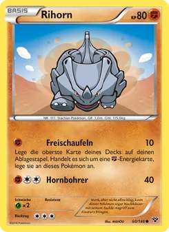 Rihorn, Karte 60 aus XY