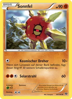 Sonnfel, Karte 64 aus XY