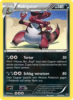 Rabigator, Karte 71 aus XY