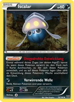 Iscalar, Karte 74 aus XY