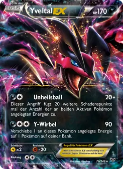 Yveltal EX, Karte 79 aus XY