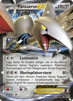 Panzaeron EX, Karte 80 aus XY