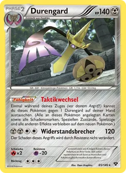 Durengard, Karte 85 aus XY