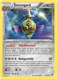 Durengard, Karte 86 aus XY