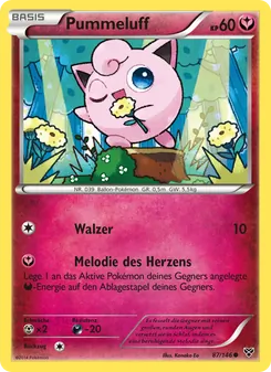 Pummeluff, Karte 87 aus XY