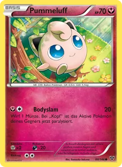 Pummeluff, Karte 88 aus XY
