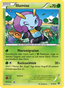 Illumise, Karte 9 aus XY