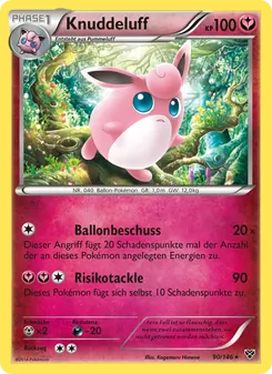 Knuddeluff, Karte 90 aus XY