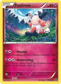 Pantimos, Karte 91 aus XY