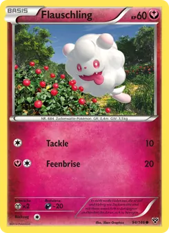 Flauschling, Karte 94 aus XY