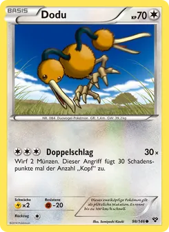 Dodu, Karte 98 aus XY