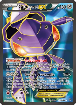 Genesect EX, Karte 120 aus Schicksalsschmiede
