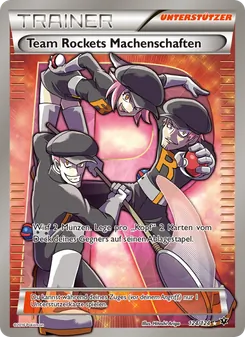 Team Rockets Machenschaften, Karte 124 aus Schicksalsschmiede