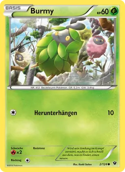 Burmy, Karte 2 aus Schicksalsschmiede