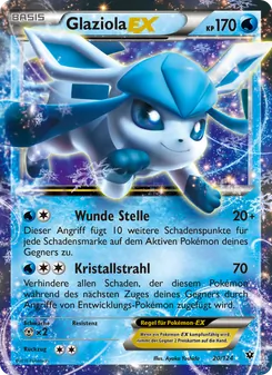 Glaziola EX, Karte 20 aus Schicksalsschmiede