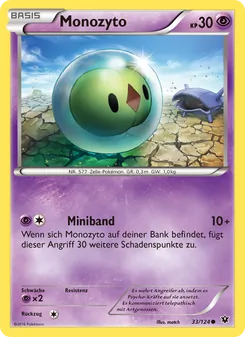 Monozyto, Karte 33 aus Schicksalsschmiede