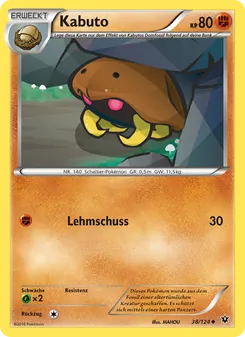 Kabuto, Karte 38 aus Schicksalsschmiede