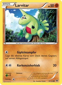 Larvitar, Karte 41 aus Schicksalsschmiede