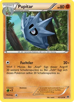 Pupitar, Karte 42 aus Schicksalsschmiede