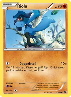 Riolu, Karte 45 aus Schicksalsschmiede