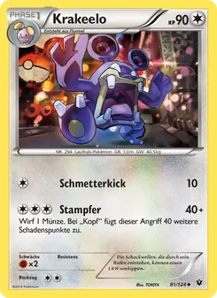 Krakeelo, Karte 81 aus Schicksalsschmiede