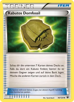 Kabutos Domfossil, Karte 96 aus Schicksalsschmiede