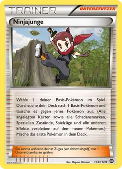 Ninjajunge, Karte 103 aus Dampfkessel