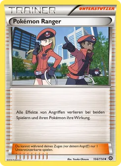 Pokémon Ranger, Karte 104 aus Dampfkessel