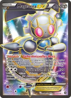 Magearna EX, Karte 110 aus Dampfkessel