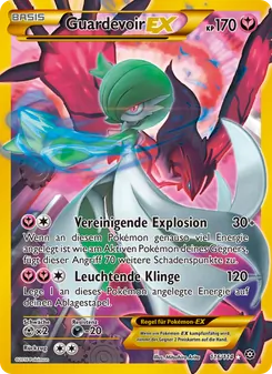 Guardevoir EX, Karte 116 aus Dampfkessel