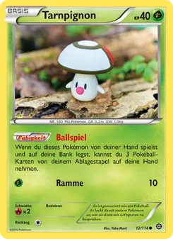 Tarnpignon, Karte 12 aus Dampfkessel