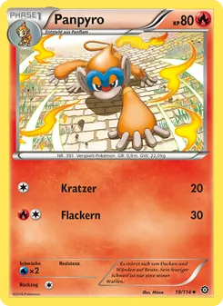 Panpyro, Karte 19 aus Dampfkessel