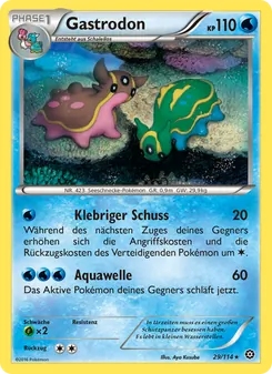 Gastrodon, Karte 29 aus Dampfkessel