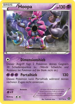 Hoopa, Karte 51 aus Dampfkessel
