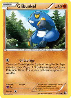 Glibunkel, Karte 58 aus Dampfkessel