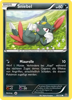 Sniebel, Karte 60 aus Dampfkessel