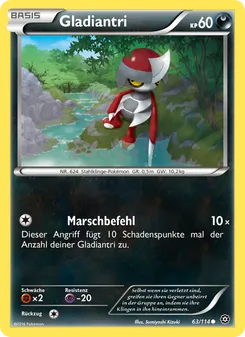 Gladiantri, Karte 63 aus Dampfkessel
