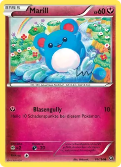Marill, Karte 76 aus Dampfkessel