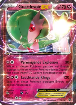 Guardevoir EX, Karte 78 aus Dampfkessel