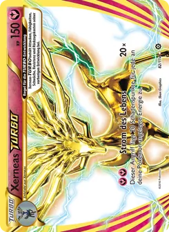 Xerneas-TURBO, Karte 82 aus Dampfkessel